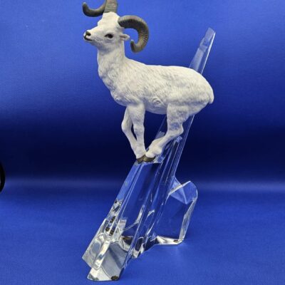 FRANKLIN MINT IBEX GOAT FIGURE