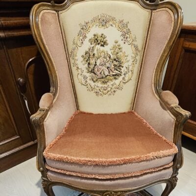 ITALIAN WING BACK CHAIR