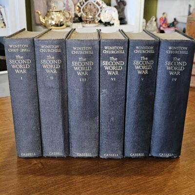 WINSTON CHURCHILL THE SECOND WORLD WAR BOOKS