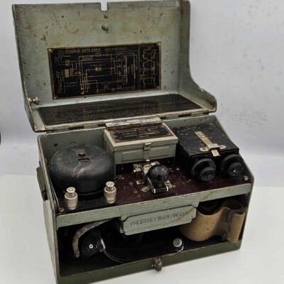 WW2 FIELD TELEPHONE SET D MK V 1942
