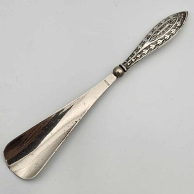 STERLING SILVER HANDLED EDWARDIAN SHOEHORN