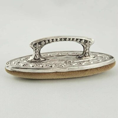 SILVER EDWARDIAN NAIL BUFFER