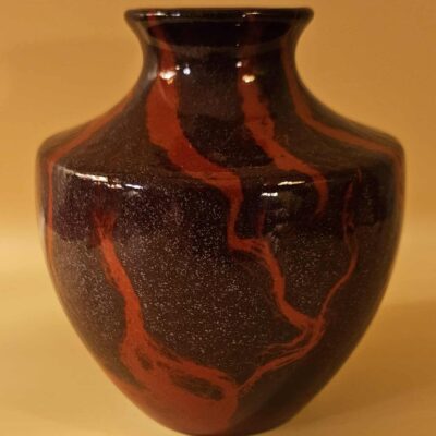 ROYAL DOULTON FLAMBÉ SHANTOU VASE