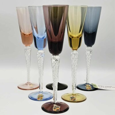 PORTUGESE STRACOLO DRINKING GLASSES
