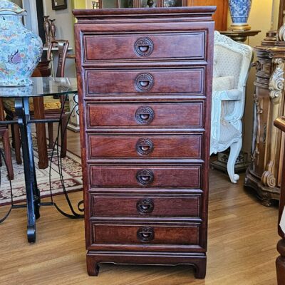 CHINESE ROSEWOOD CHEST DRAWERS