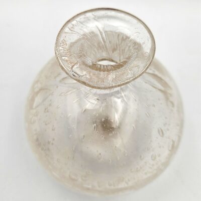 JULIO SANTOS GLASS BUBBLE VASE