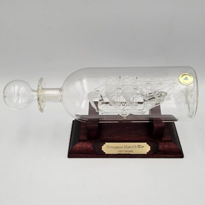 MAYFLOWER GLASS SHIP IN A BOTTLE