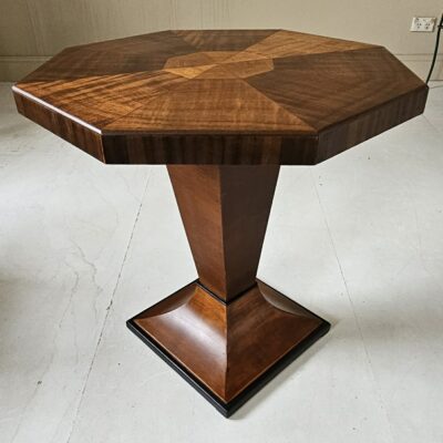 ART DECO OCTAGONAL OCCASIONAL TABLE