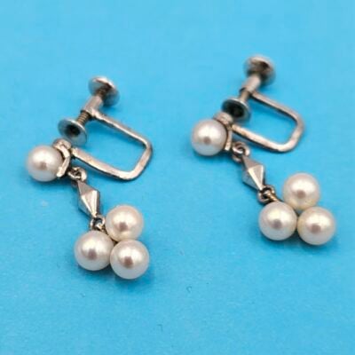 MIKIMOTO AKOYA PEARL EARRINGS