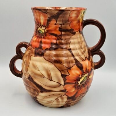 FALCONWARE ART DECO PEONA VASE