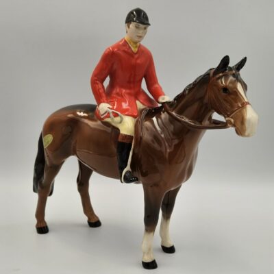 BESWICK HORSE AND RIDER HUNTSMAN