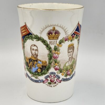 CORONATION MUG 1911 GEORGE V & MARY