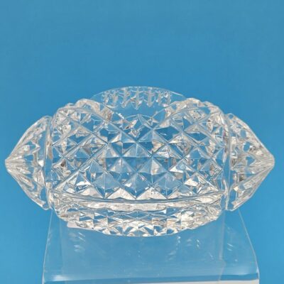 WATERFORD CRYSTAL RUGBY FOOTBALL PAPERWEIGHT