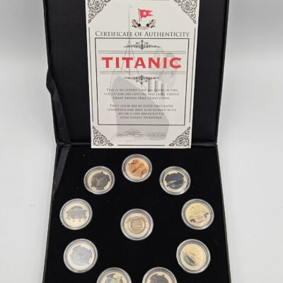 RMS TITANIC COMMEMORATIVE COIN SET