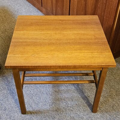MCM TEAK OCCASIONAL TABLE RETRO