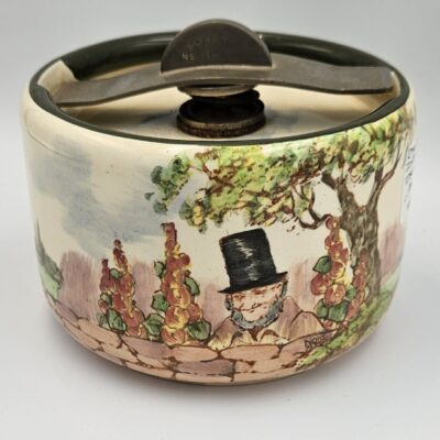 ROYAL DOULTON ZUNDAY ZMOCKS TOBACCO JAR HUMIDOR