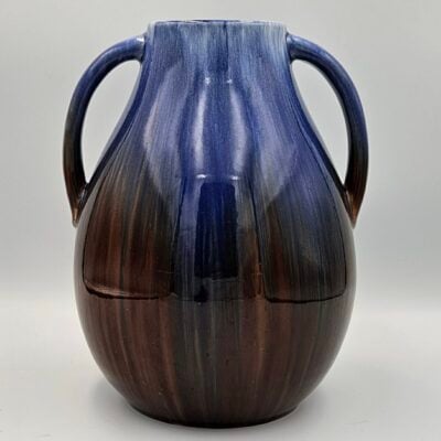 AUSTRALIAN POTTERY BAKEWELLS NEWTONE 2 HANDLED VASE