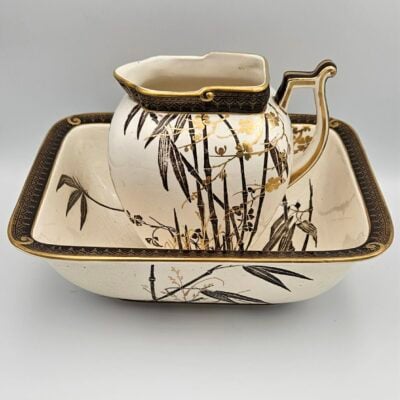 DOULTON BURSLEM ORIENTAL WASH BASIN & JUG