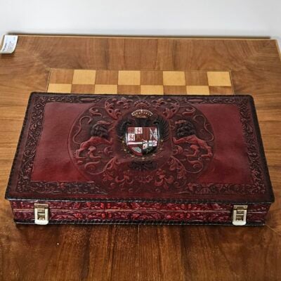 LEATHER JEWELLERY OR DOCUMENT BOX